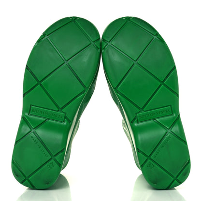 Bottega Veneta Rubber Puddle Ankle Boots 37 Grass 7 of 10