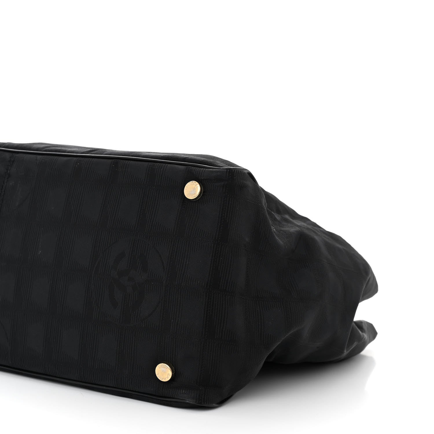 Chanel Nylon Medium Travel Tote Black 10 of 10