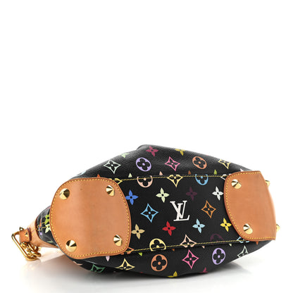 Louis Vuitton Monogram Multicolor Judy PM Black 4 of 10