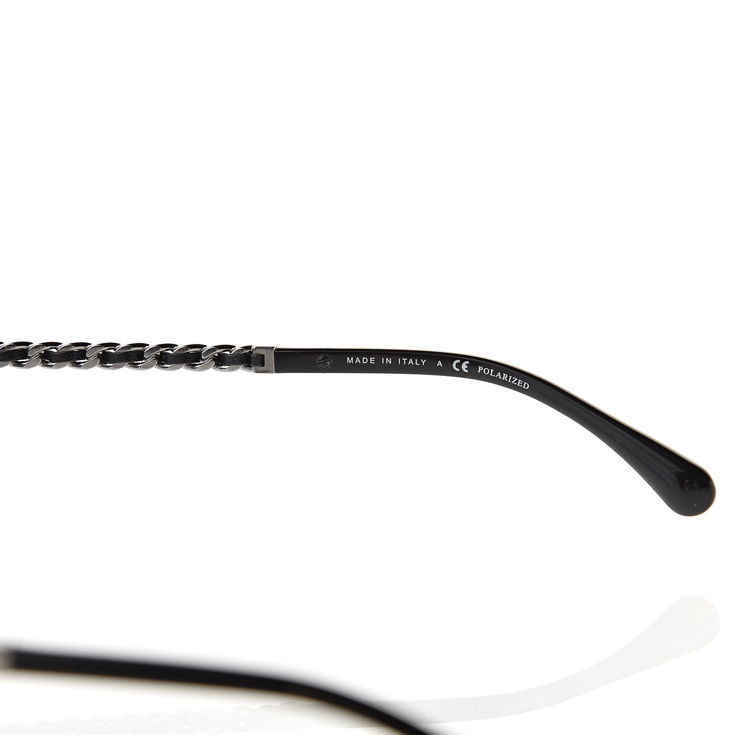 Chanel Polarized Pilot Winter Sunglasses 4219-Q Black 6 of 7
