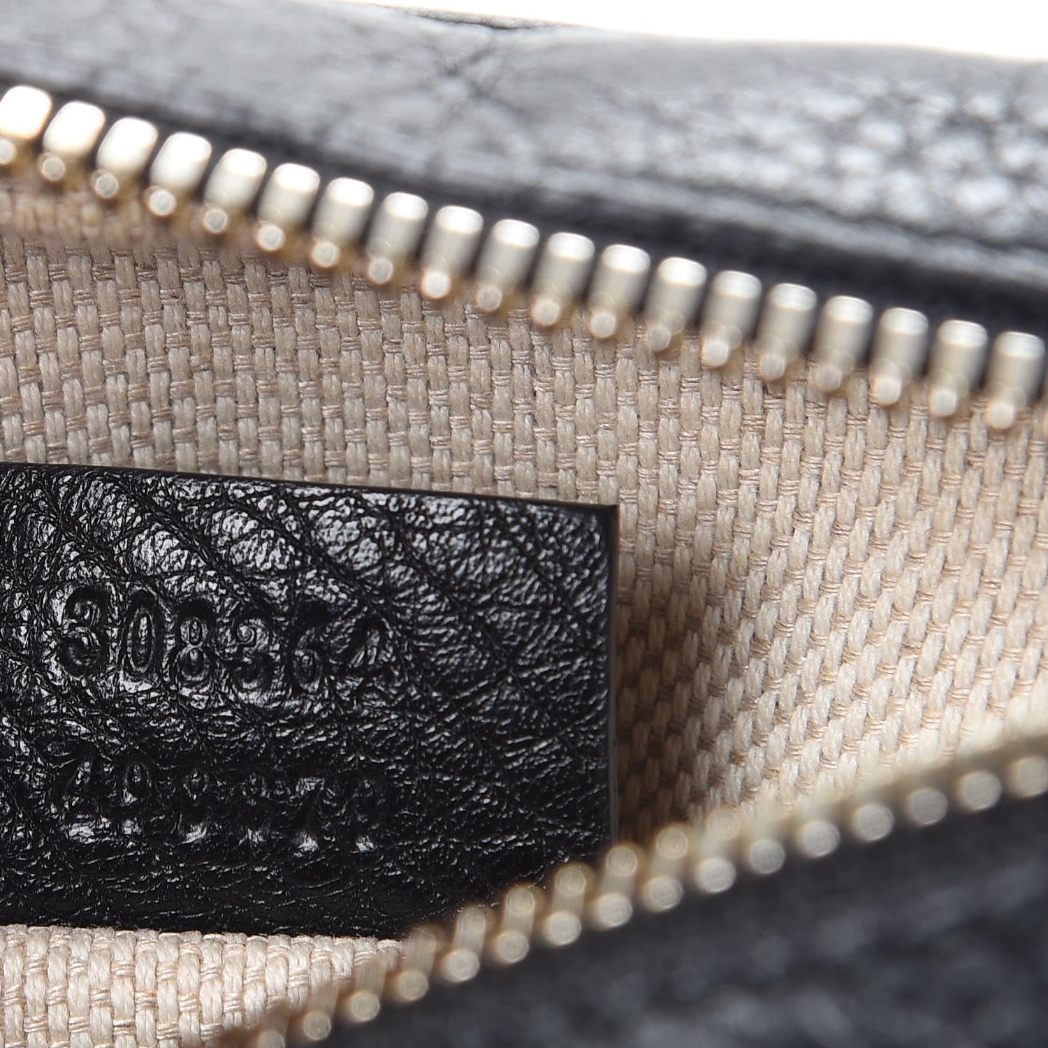 Gucci Pebbled Calfskin Small Soho Disco Bag Black 7 of 7