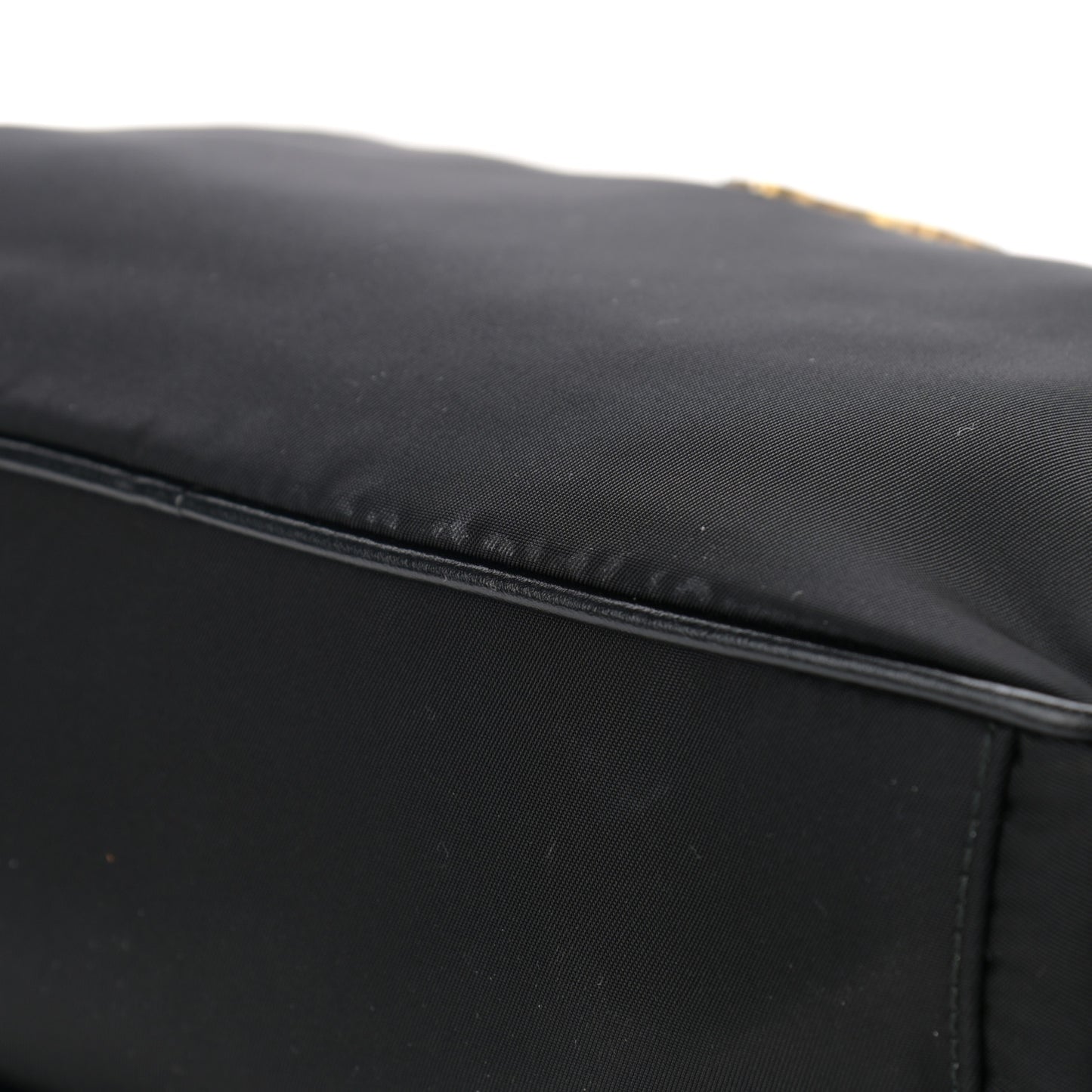 Tessuto Nylon Soft Calf Camera Bag Black
