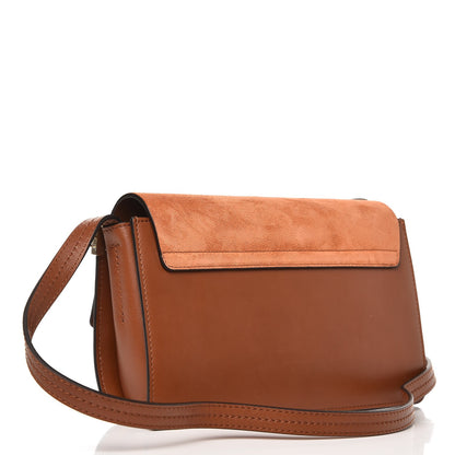 Chloe Suede Calfskin Small Faye Shoulder Bag Tobacco 3 of 7