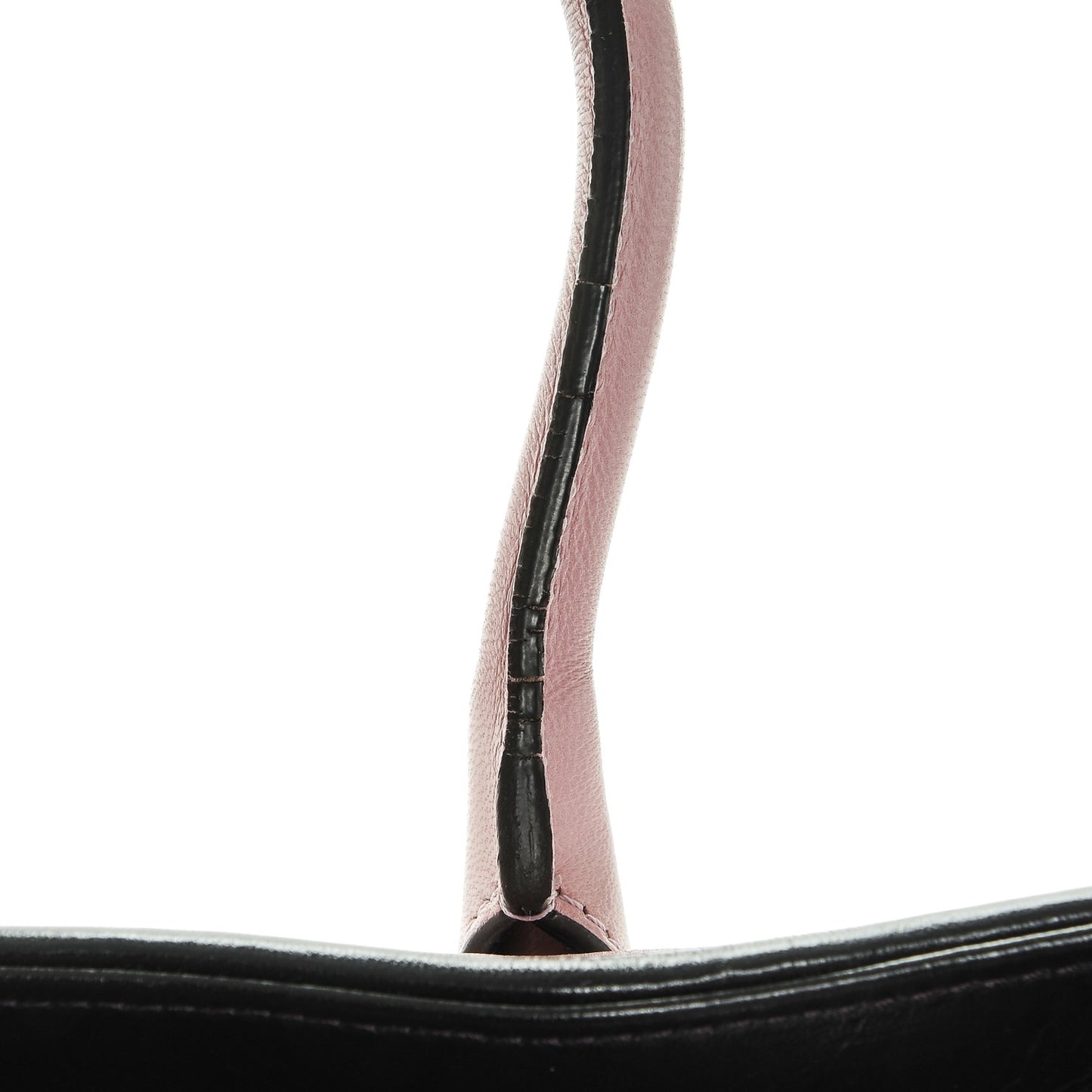 Lambskin Executive Cerf Shopper Tote Light Purple