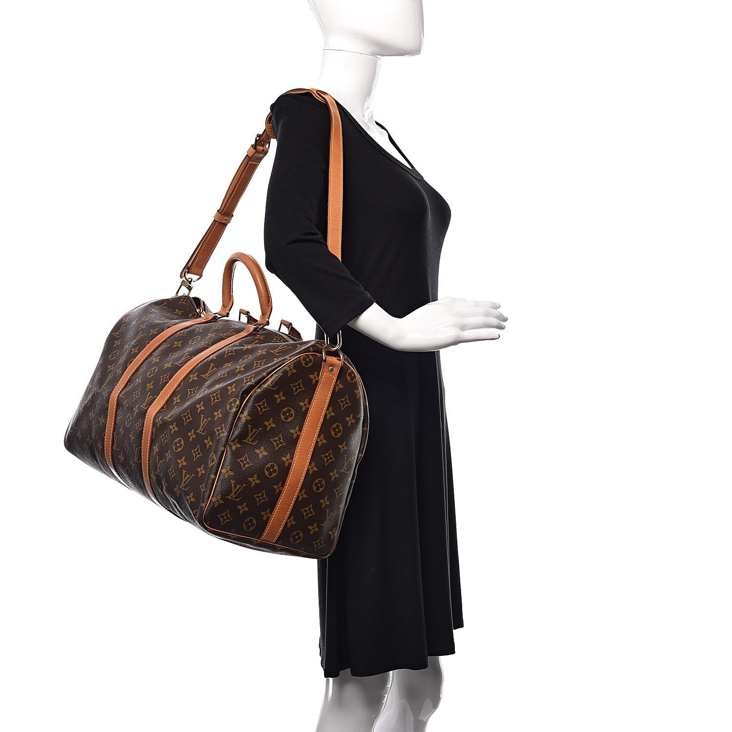 Louis Vuitton Monogram Keepall Bandouliere 50 2 of 12