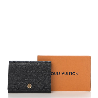 Louis Vuitton Empreinte Business Card Holder Black 6 of 6
