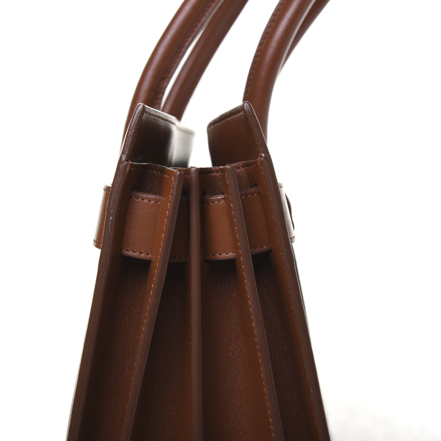 Calfskin Large Sac De Jour Carryall Cognac