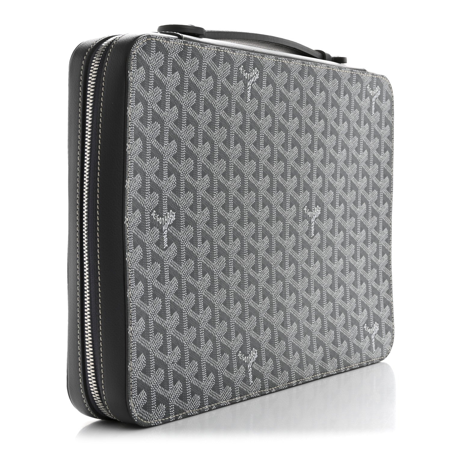 Goyard Goyardine Universal Companion Portfolio Grey 3 of 8
