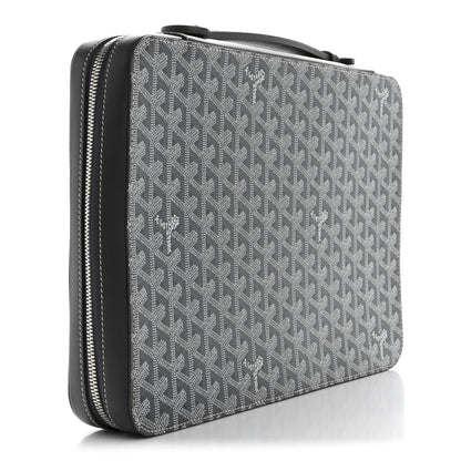 Goyard Goyardine Universal Companion Portfolio Grey 3 of 8