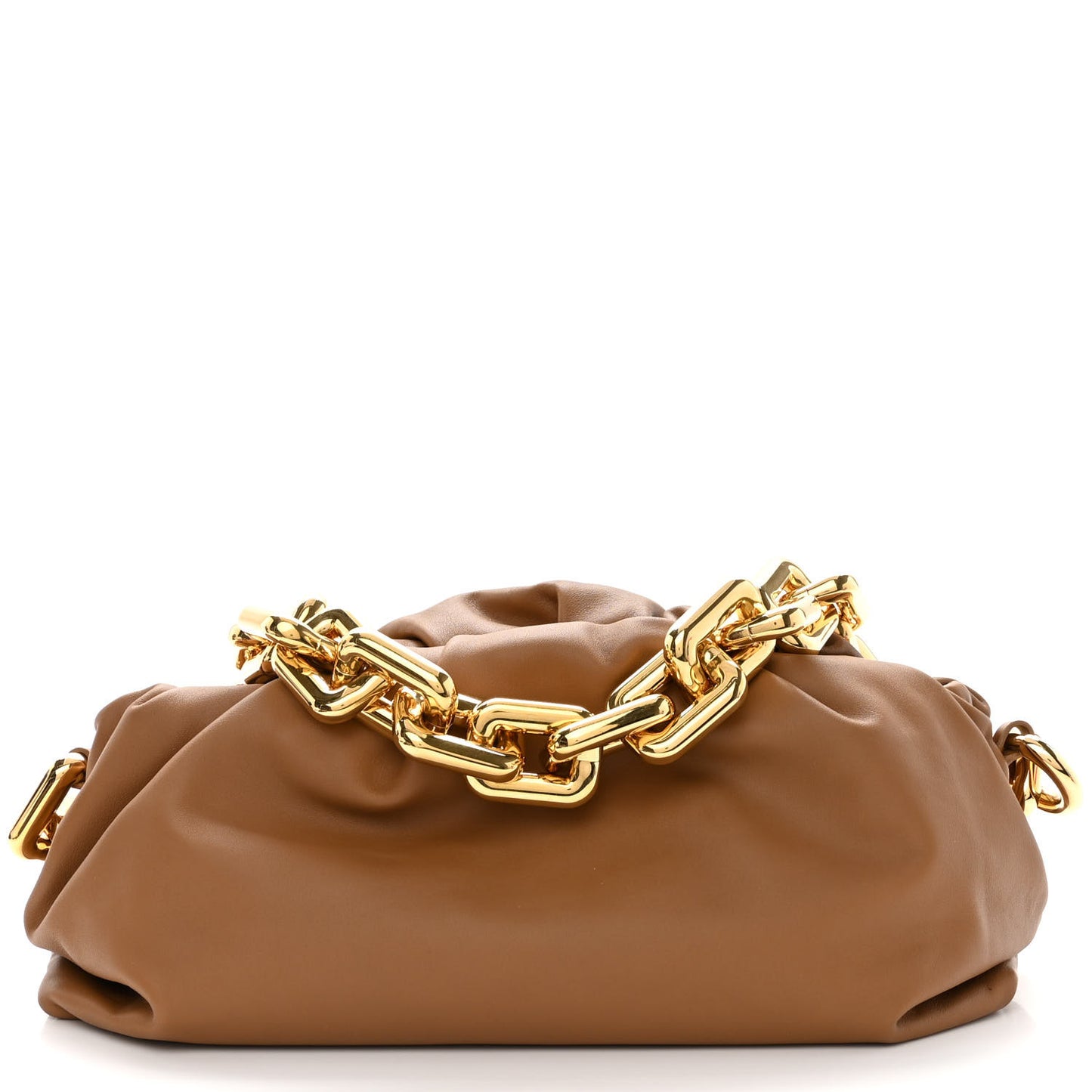 Calfskin The Pouch Chain Moutarde