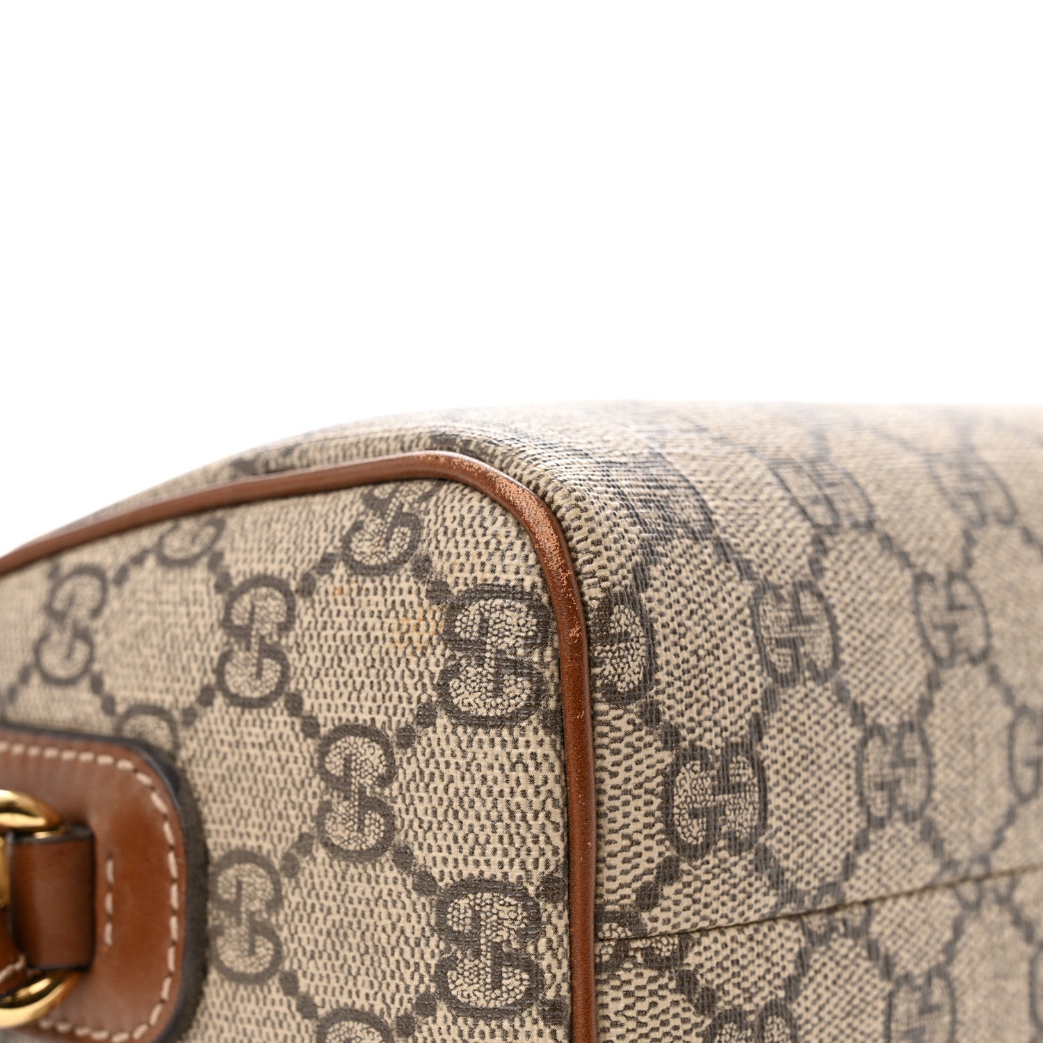 Gucci GG Supreme Monogram Mini Boston Beige Tuscany 8 of 13