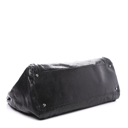 Chanel Glazed Caviar East West Modern Chain Tote Black 3 of 10