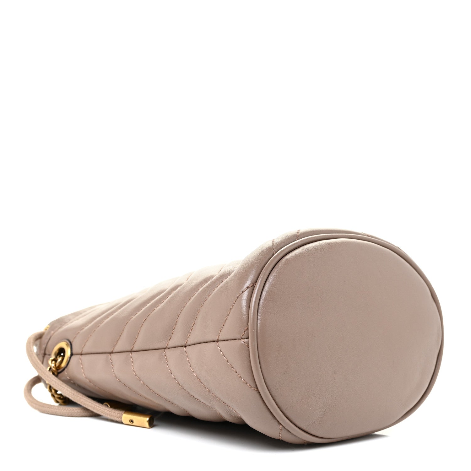 Gucci Calfskin Matelasse Mini GG Marmont 2.0 Bucket Bag Porcelain Rose 4 of 11