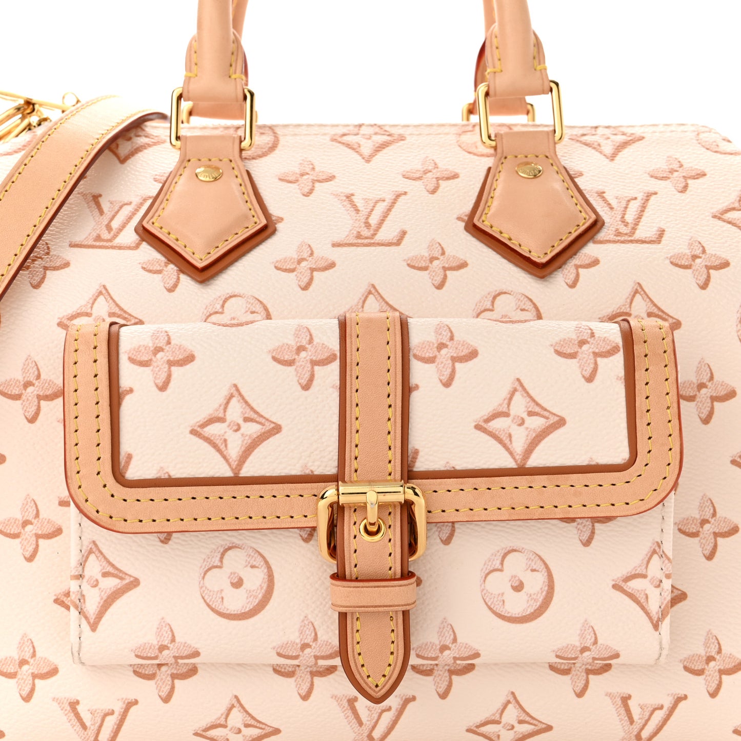 Monogram Fall for You Speedy Bandouliere 25 Beige Clair