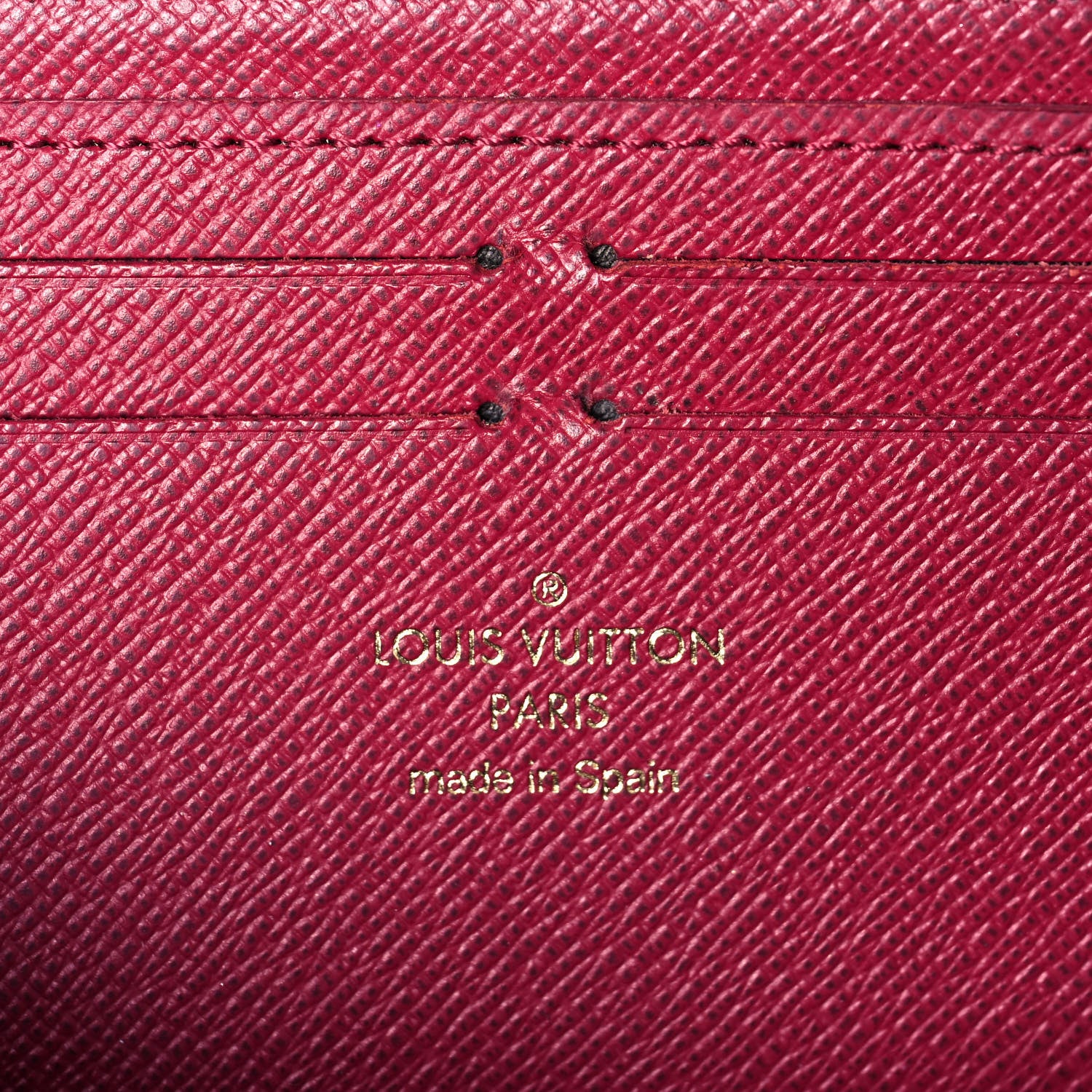 Louis Vuitton Monogram Clemence Wallet Fuchsia 6 of 13