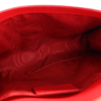 Salvatore Ferragamo Hammered Calfskin Mini Miss Vara Bow Chain Bag Red 5 of 11