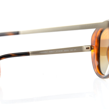 Chanel Polarized Sunglasses 6045-T Tortoise 6 of 8
