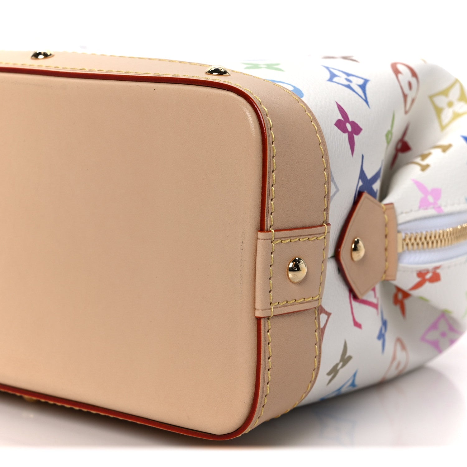 Louis Vuitton LV x TM Monogram Multicolor Cosmetic Pouch GM White 9 of 9