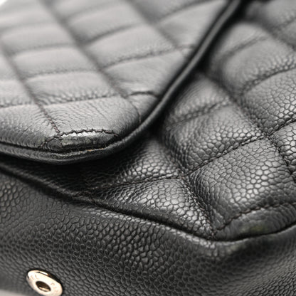 Chanel Caviar Quilted Jumbo Easy Flap Black 12 of 13
