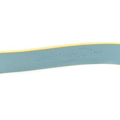 Christian Dior Calfskin Pearl Double Bracelet M Blue 5 of 8