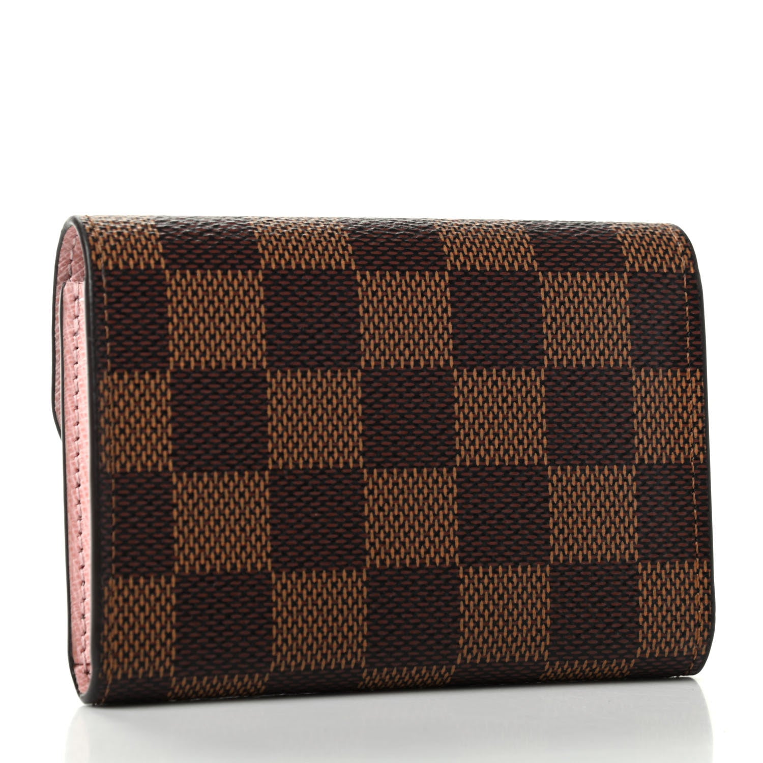 Louis Vuitton Damier Ebene Rosalie Coin Purse Rose Ballerine 3 of 7