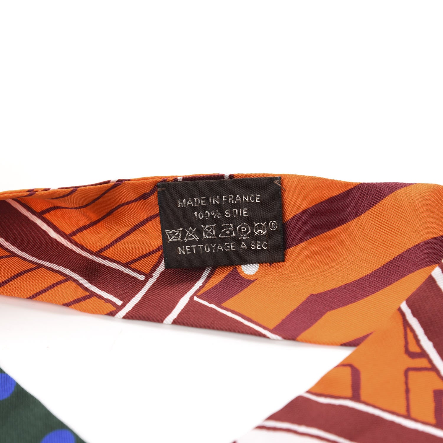 Hermes Silk Jeu de Soie Uniforme Twilly 2 of 4