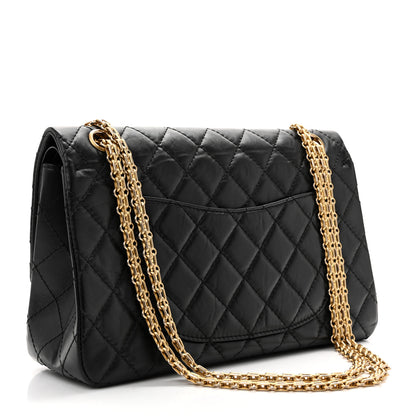 Chanel Aged Calfskin Quilted 2.55 Reissue 226 Flap Black 3 of 13