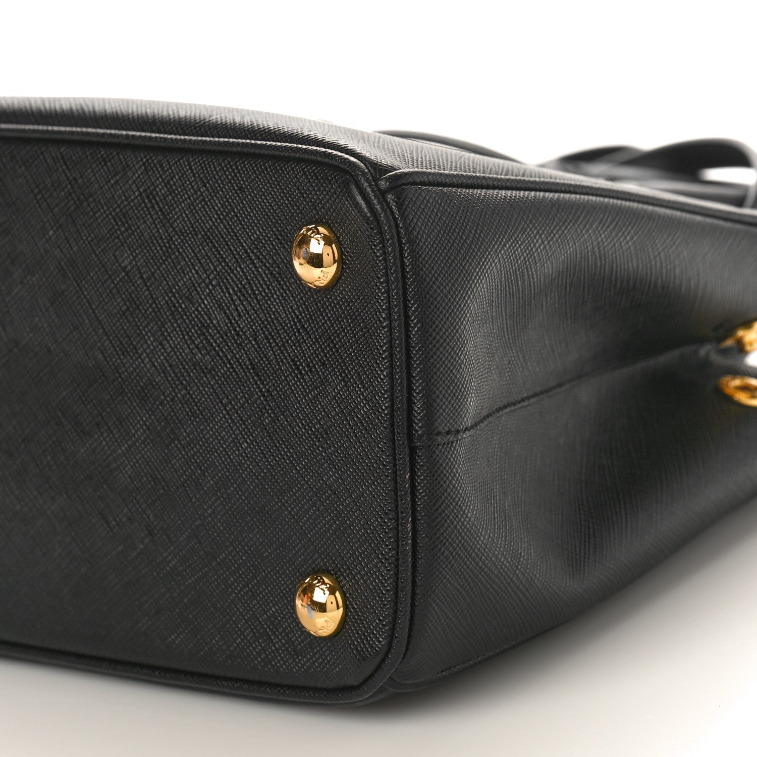 Prada Saffiano Small Galleria Double Zip Tote Black 8 of 8