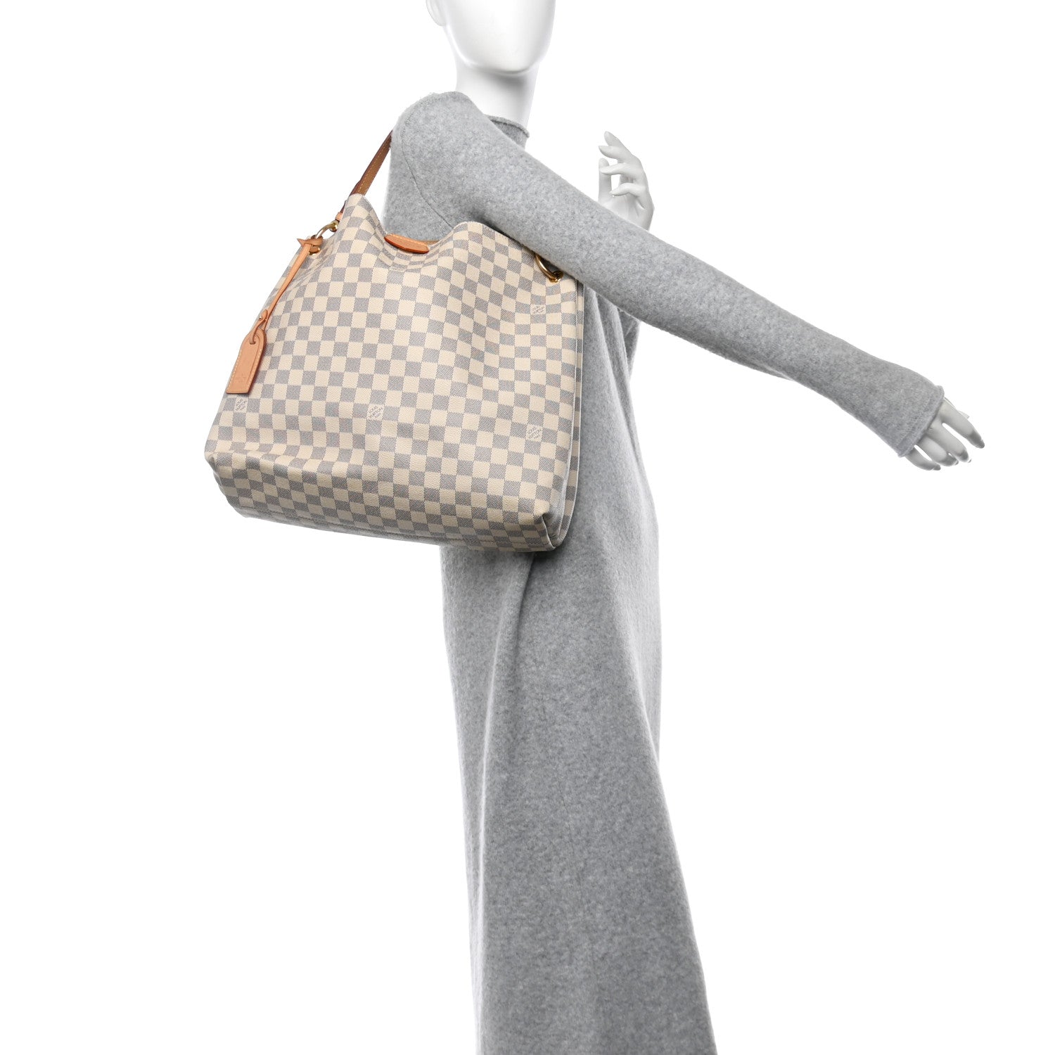 Louis Vuitton Damier Azur Graceful MM 2 of 10