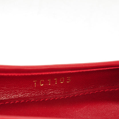 Louis Vuitton Calfskin Embossed Monogram Debbie Ballerina Flats 38 8 of 10