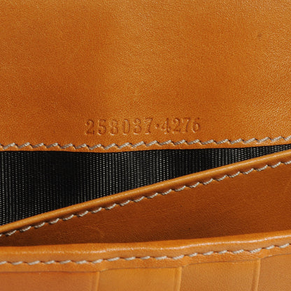 Gucci Monogram Vintage Web Continental Wallet Tan 7 of 7
