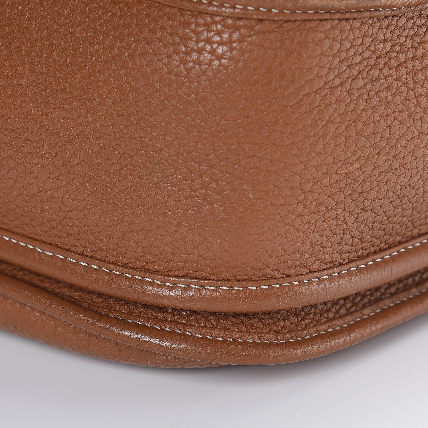 Hermes Taurillon Clemence Evelyne III GM Gold 16 of 16