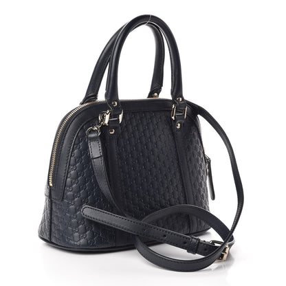 Gucci Soft Microguccissima Mini Dome Bag Blue 3 of 12