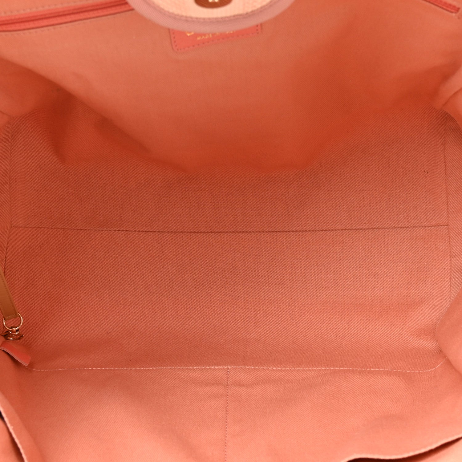 Chanel Mixed Fibers Calfskin Striped Medium Deauville Tote Light Pink 5 of 13