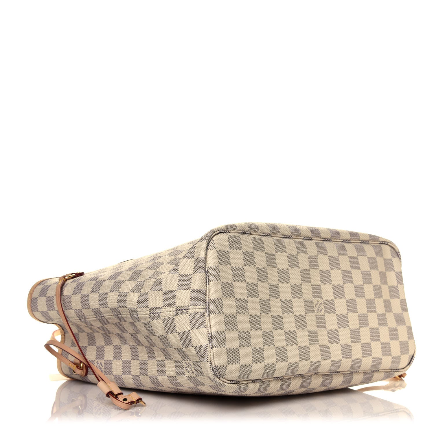 Louis Vuitton Damier Azur Neo Neverfull MM Rose Ballerine 3 of 5