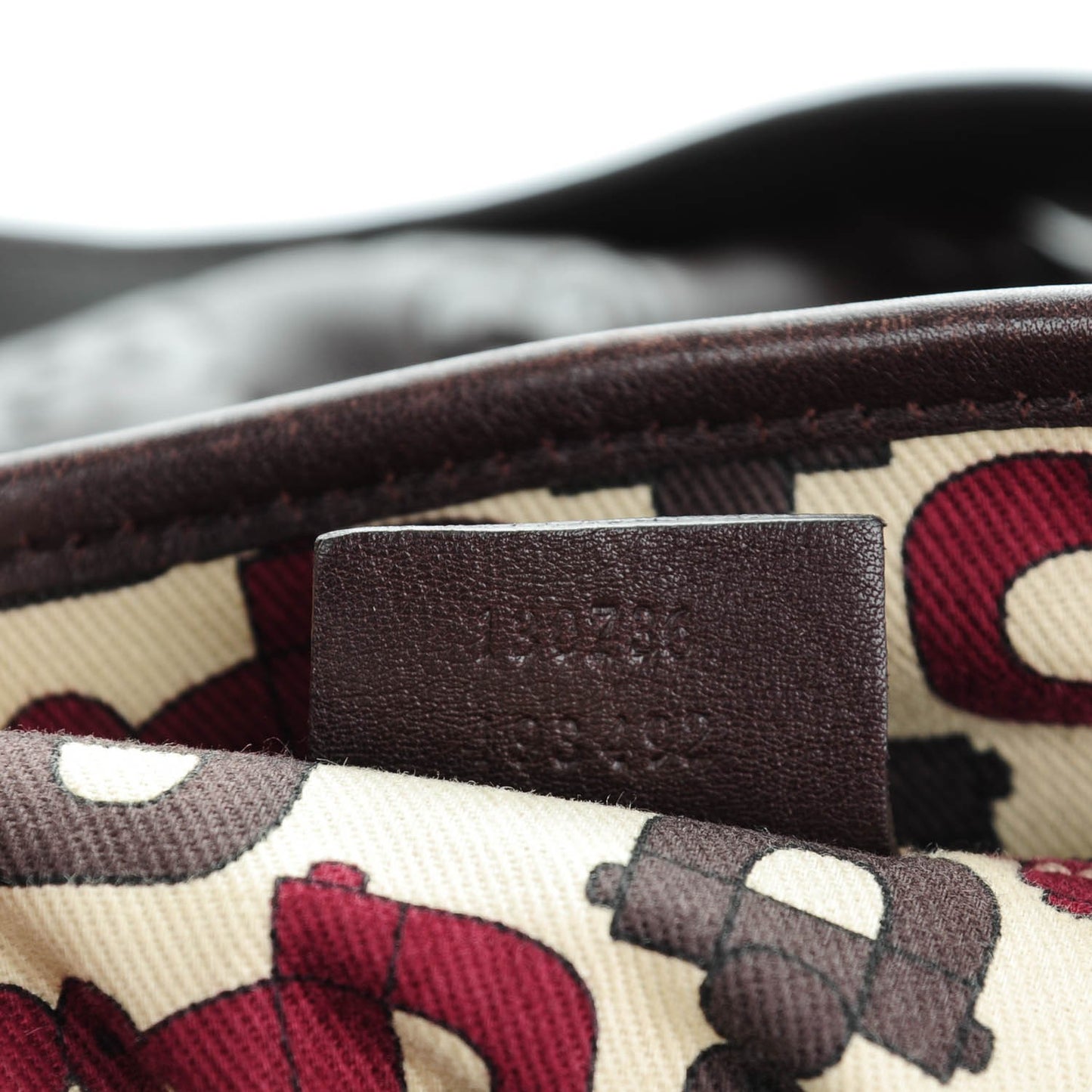 Guccissima Medium Abbey Shoulder Bag Chocolate