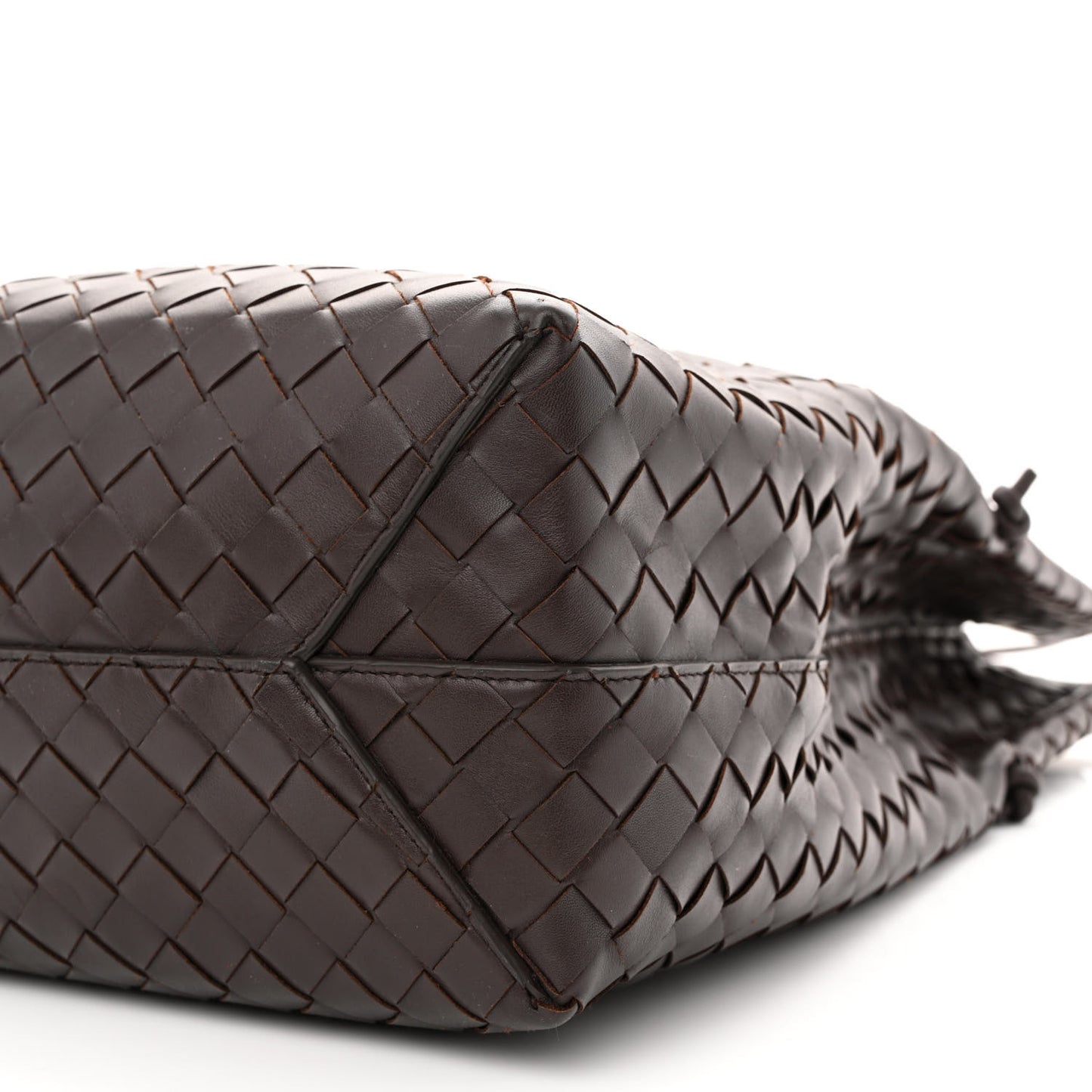 Nappa Intrecciato Tote Ebano