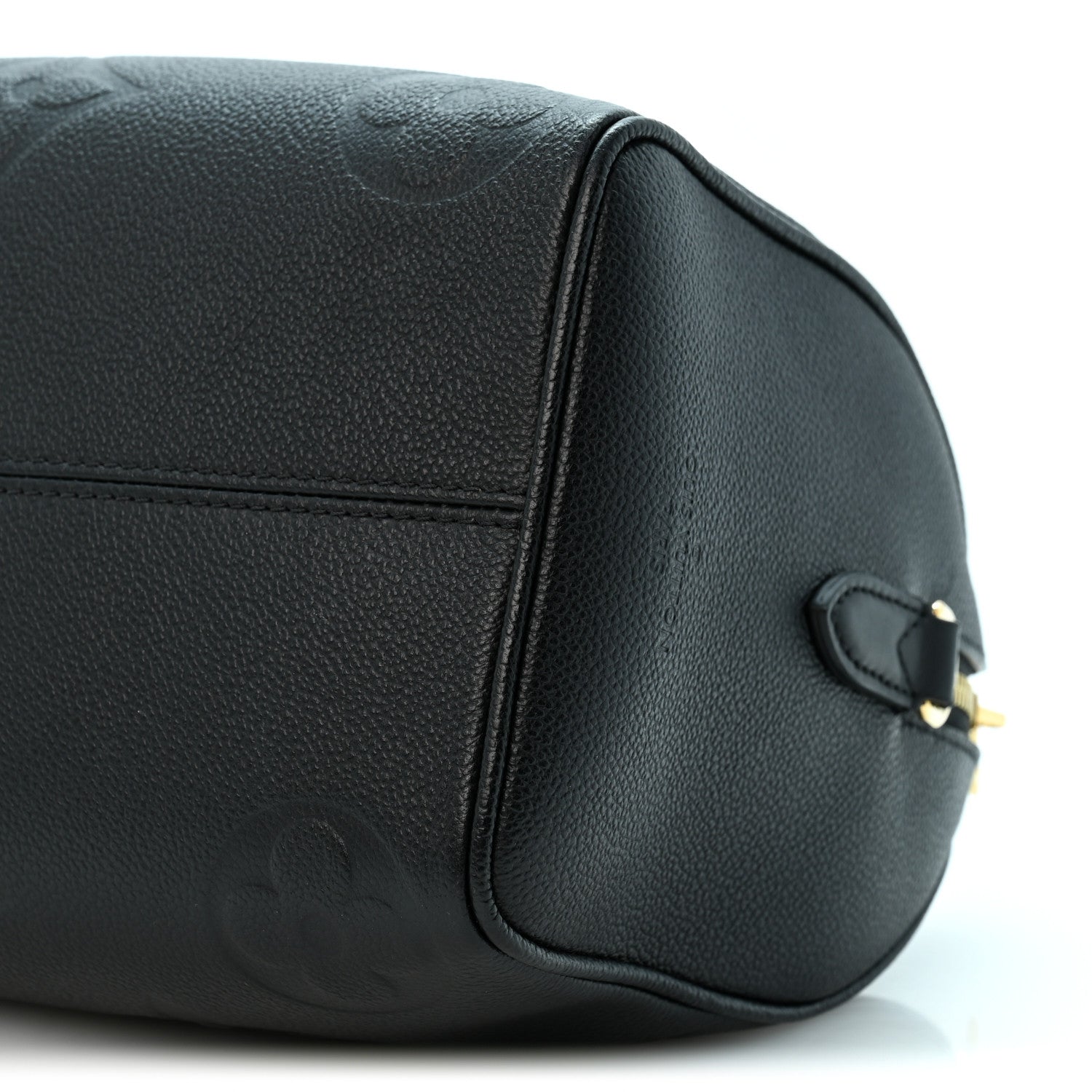 Louis Vuitton Empreinte Monogram Giant Speedy Bandouliere 25 Black 9 of 10