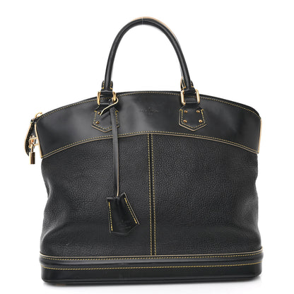 Louis Vuitton Suhali Lockit MM Black 1 of 12