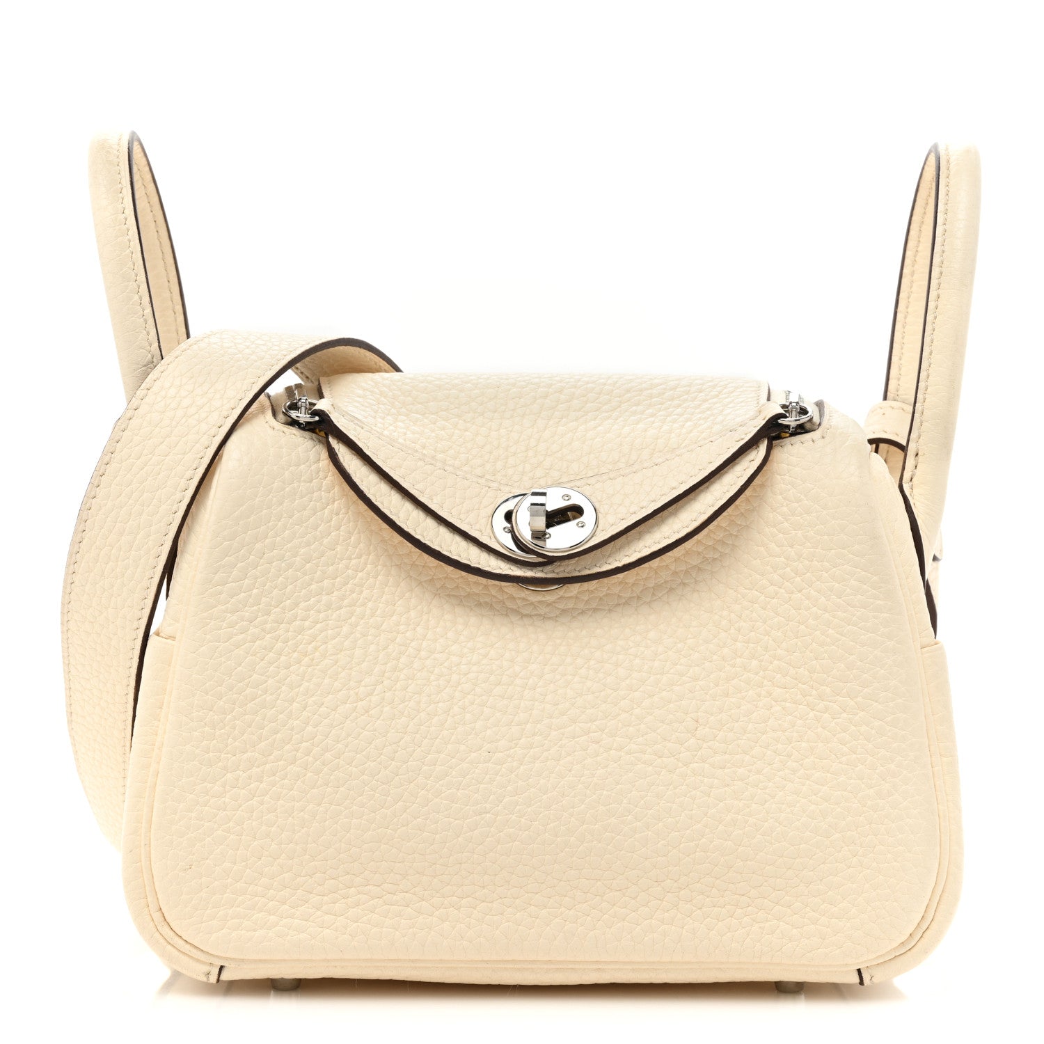 Hermes Taurillon Clemence Mini Lindy 20 Nata 1 of 19
