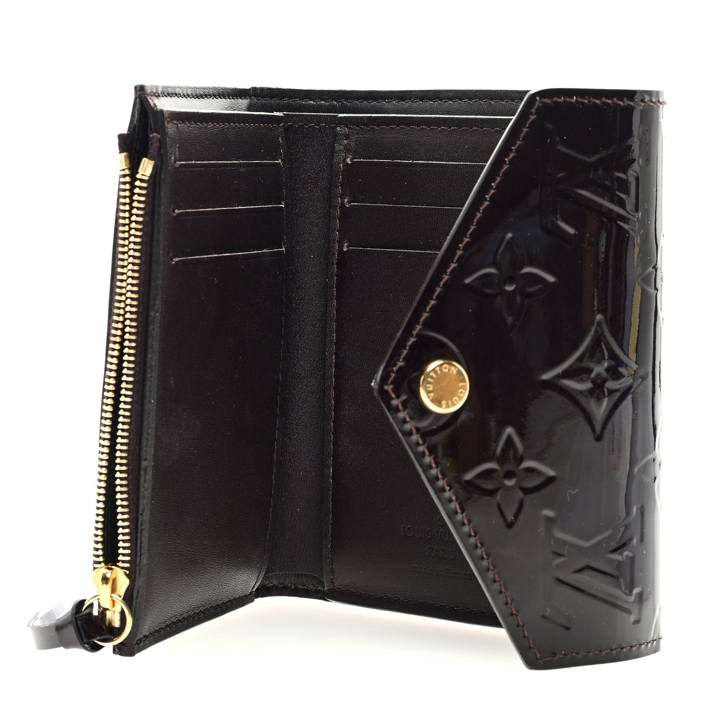 Vernis Victorine Wallet Amarante