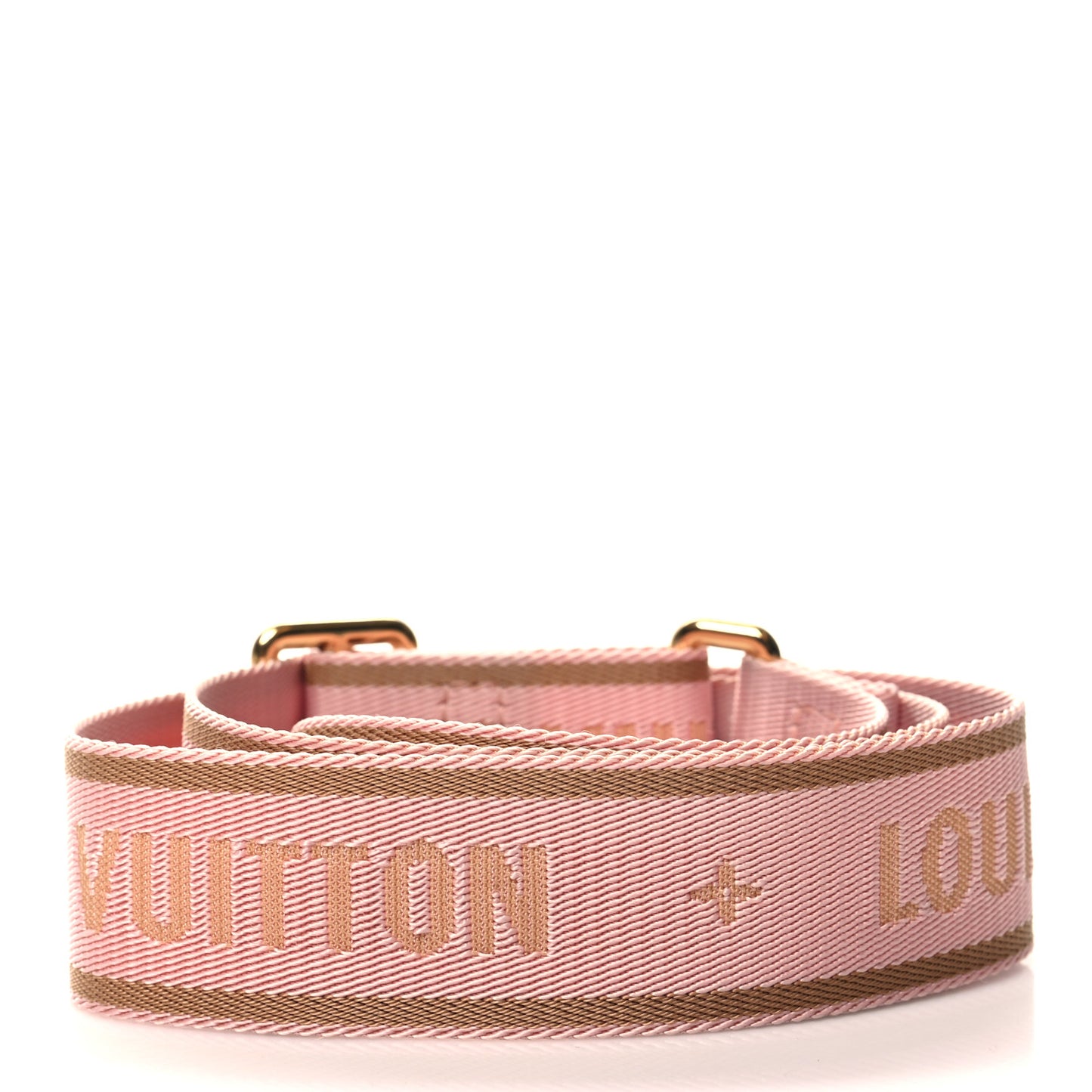 LOUIS VUITTON Nylon Bandouliere Shoulder Strap Macadamia