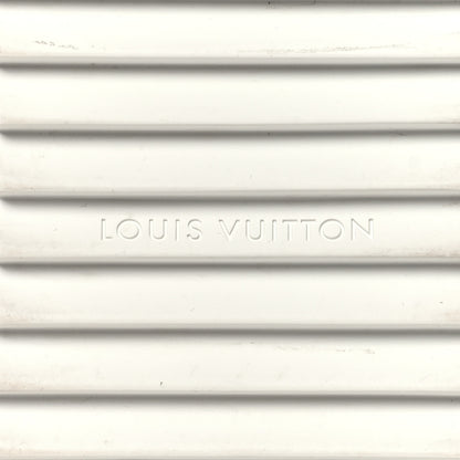 Louis Vuitton Calfskin Monogram Debossed Time Out Sneakers 40 White Silver 8 of 9