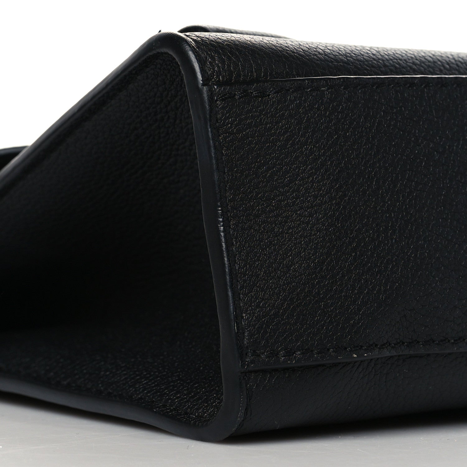 Louis Vuitton Soft Calfskin Mylockme Chain Bag BB Black 9 of 10