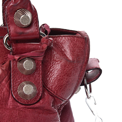 Balenciaga Agneau Giant 21 Silver Hardware City Pourpre 14 of 23