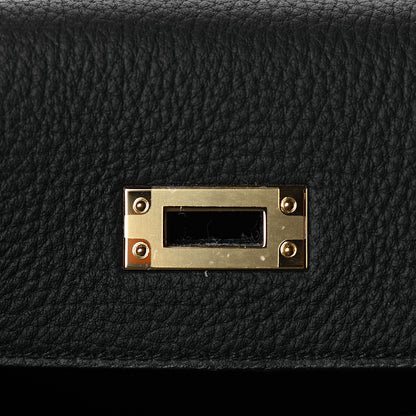 Hermes Togo Kelly Retourne 25 Black 10 of 31