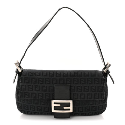 Fendi Zucchino Baguette Black 1 of 11