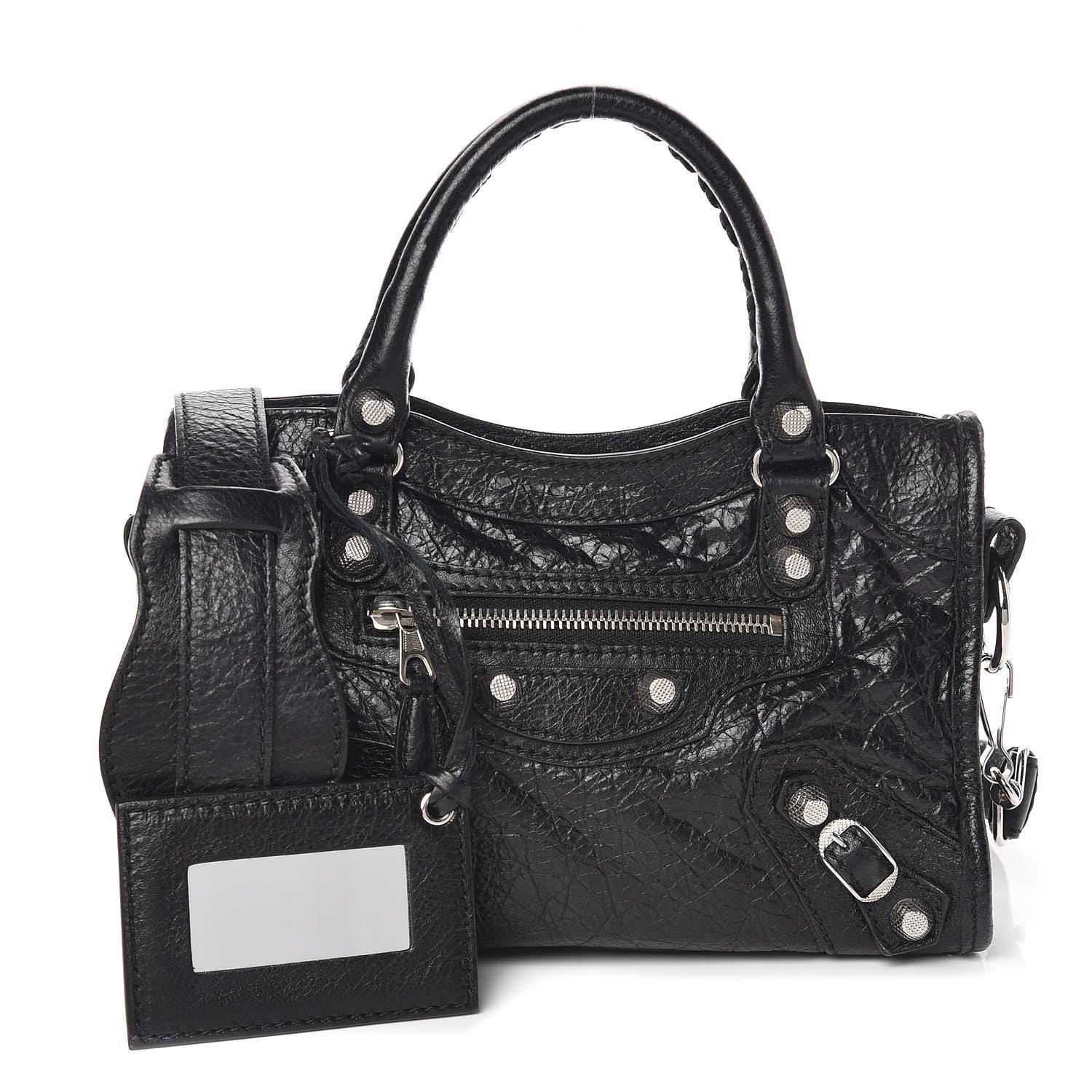 Balenciaga Agneau Giant 12 Silver Hardware Mini City Black 1 of 12