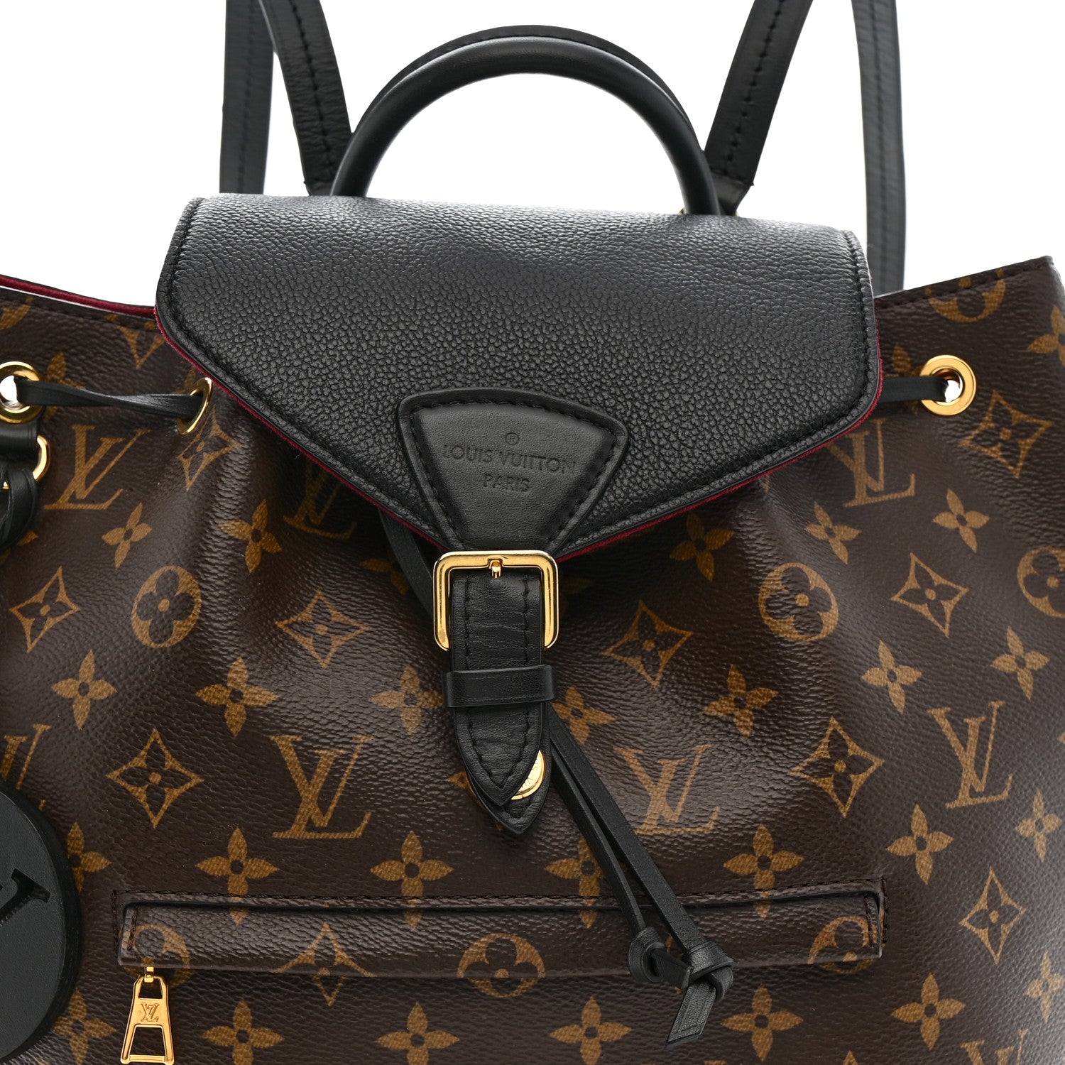 Louis Vuitton Monogram Montsouris PM Black 7 of 11