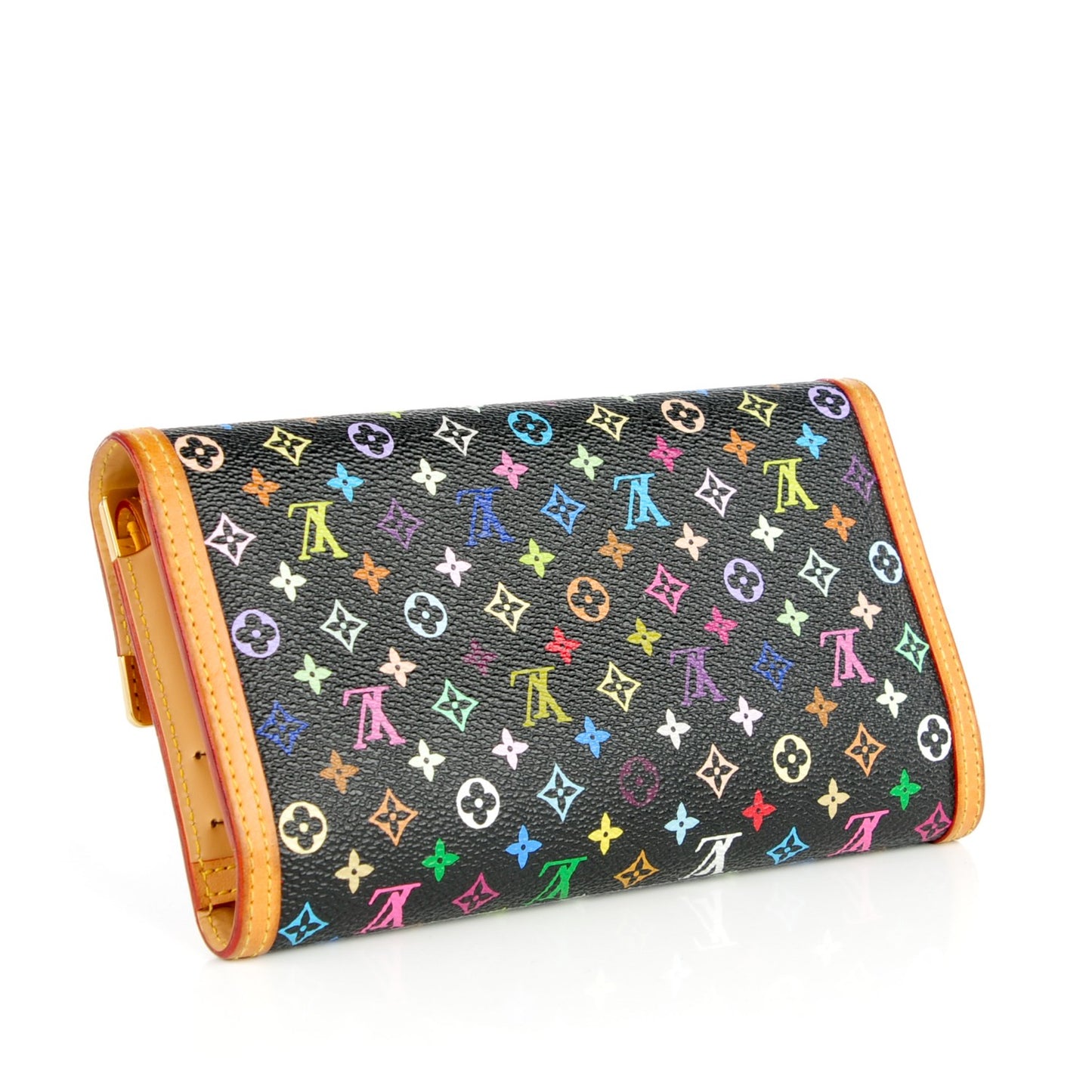 Monogram Multicolor Porte Tresor International Wallet Black